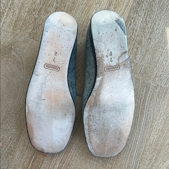 Coach Women's Loafers - Gray - Picture 6 of 8